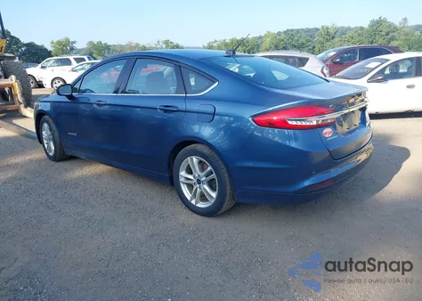 2018 Ford Fusion Hybrid Se from USA, damaged, VIN 3FA6P0LU5JR203087